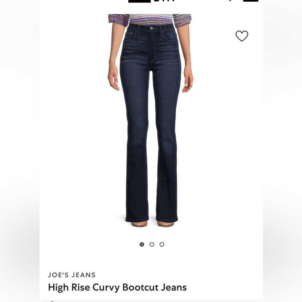 Joe's Jeans Dark Indigo Flare Jeans